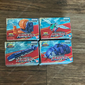가디언 웨폰 4종 일괄 팝니다 파워레인저 킹오저 킹덤포스