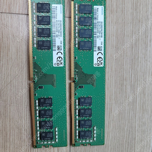삼성 램 메모리 ddr4 3200 8G*2개(16G) 새상품/23년38주생산/대구/4.3만