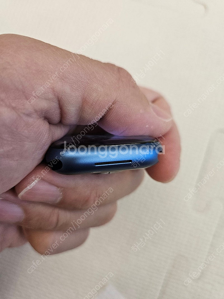 애플워치7 41mm 블루 GPS+셀룰러 팔아요.--2