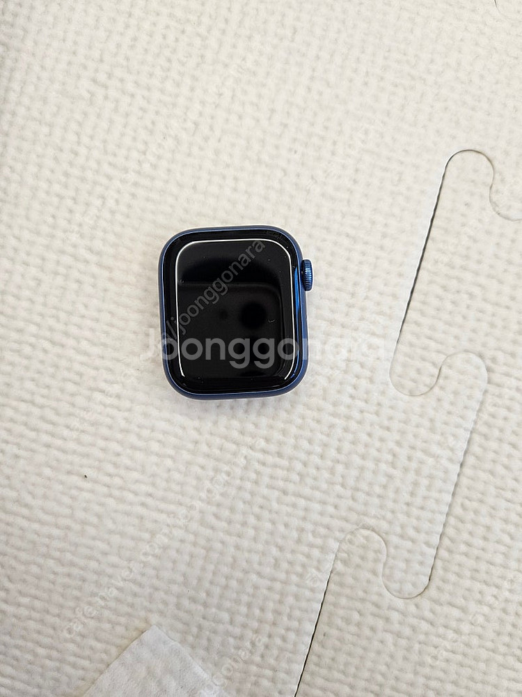 애플워치7 41mm 블루 GPS+셀룰러 팔아요.--6
