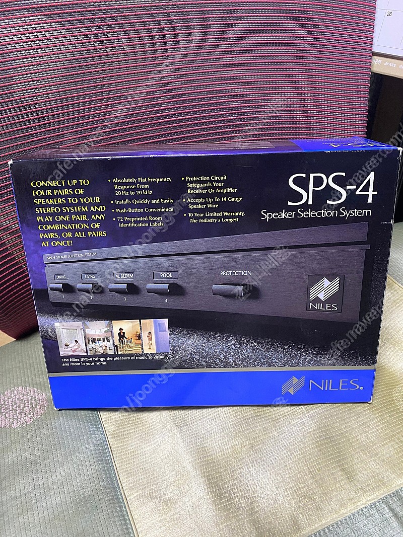 (할인판매) NILES社 4채널 스피커 셀렉터 (SPS-4) 판매