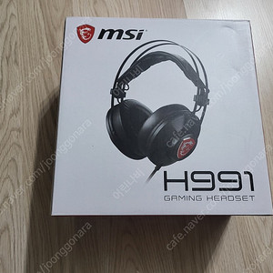 msi H991 헤드셋 팝니다