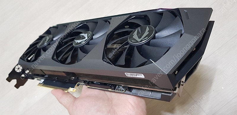 Zotac 3080ti Amp Holo Black 판매합니다