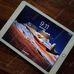 iPad 아이패드에어2 A1566 팝니다.(Apple 비번분실 부품용) 택배는 포함가.