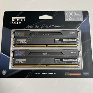 클레브 Bolt V DDR5 6000 cl30 32GB