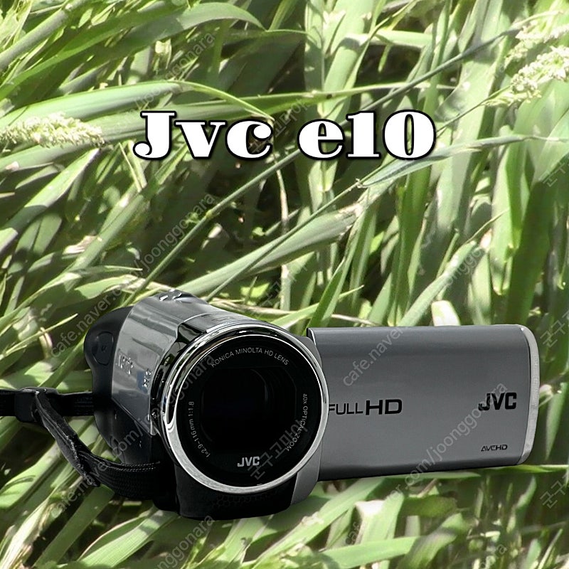 외관 s급/ 영상만/ jvc gz e10 실버 빈티지 캠코더 카메라