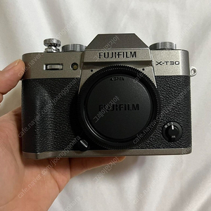 후지필름 x-t30ii 실버 풀박스 + xc 15-45 렌즈 새상품급