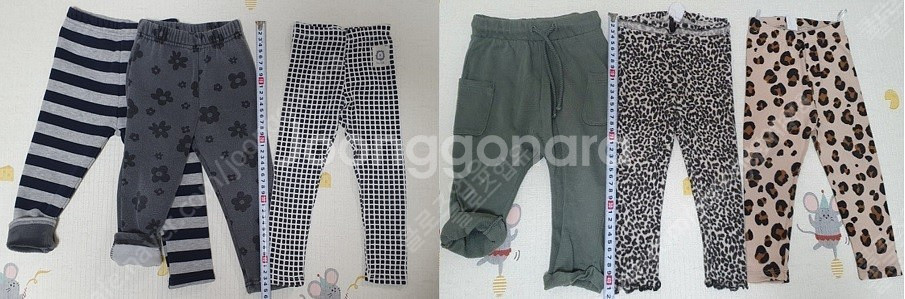 [남아 여아 하의모음]신생아부터 130까지 레깅스 치마레깅스 멜빵 바디수트 치마 반바지 기모바지 청바지 봄가을바지 ...--5