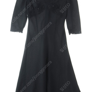 W(S) 브랜드빈티지 드레스 원피스 모조에스핀 블랙 비즈