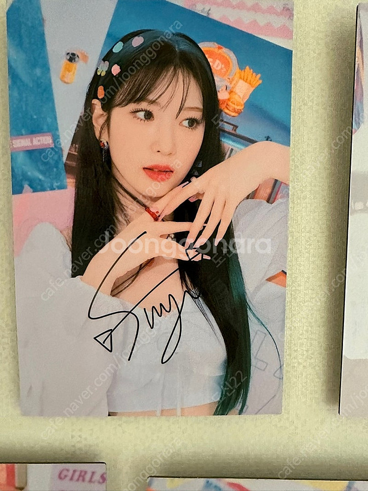 로켓펀치 굿즈 일관로 팔아요--4