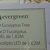 LED 유칼립투스 나무 장식 1.82M 코스트코 미개봉 새상품
