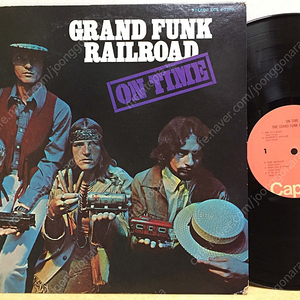 LP ; grand funk railroad 그랜드 펑크 레일로드 엘피 음반 2장 70년대 하드락 명반 엘피 hard rock