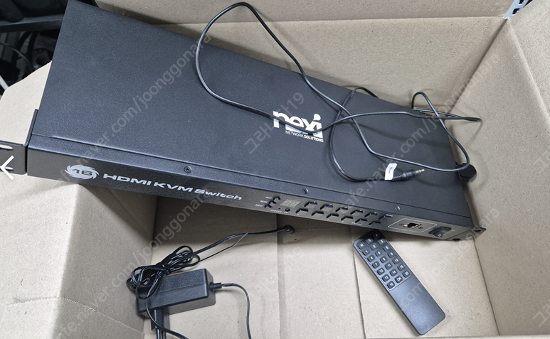 리버네트워크 넥시 NX-7208KVM-4K HDMI KVM스위치 4K 8포트 NX617