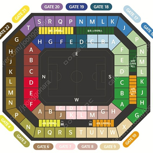 6월11일 KFA 대한민국 vs 중국 N-B 레드존 2연석