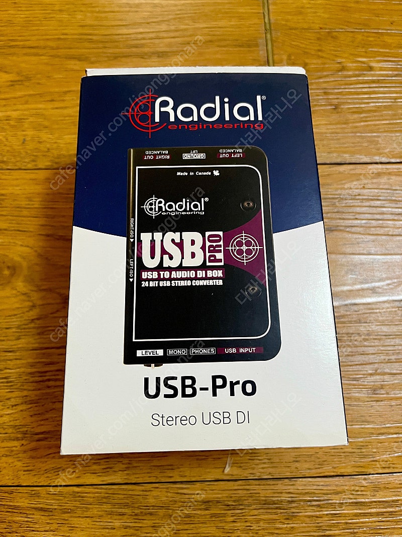 Radial USB pro / DAC 컨버터 / 오디오 카드 판매합니다. 레디알, 라디알