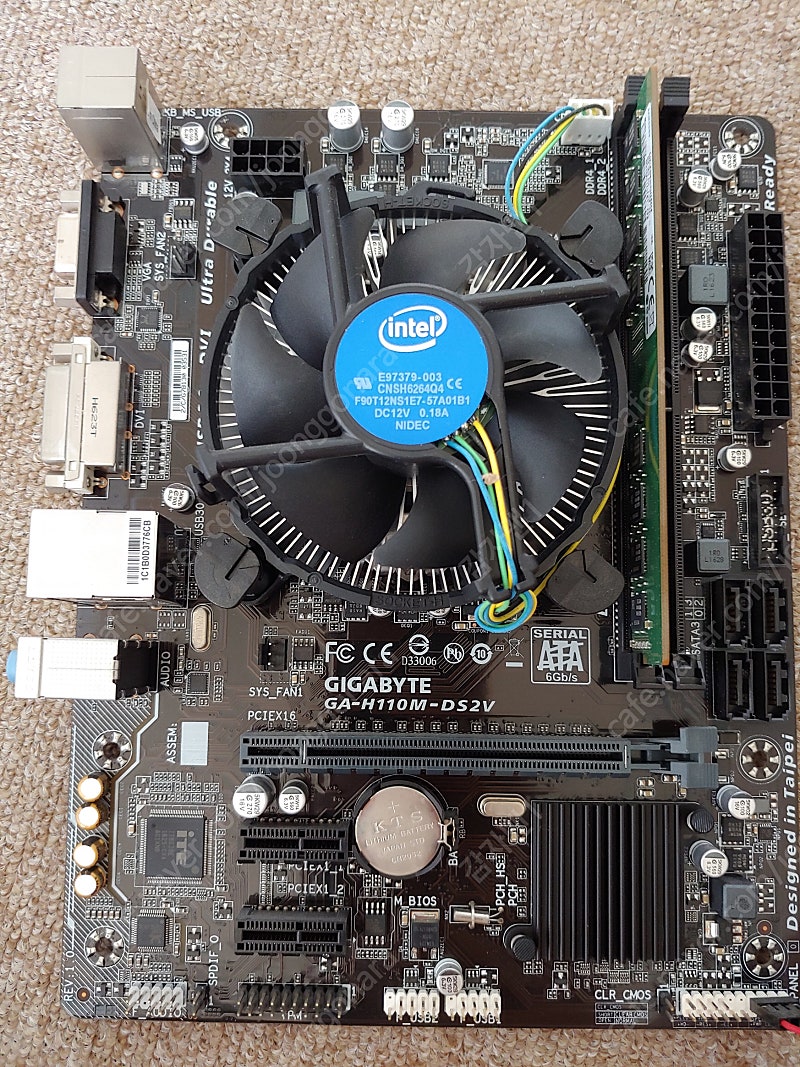 [반본체] g3900, 기가 H110m, ddr4 4G