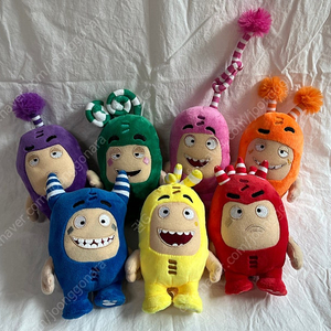 오드봇 oddbods 인형