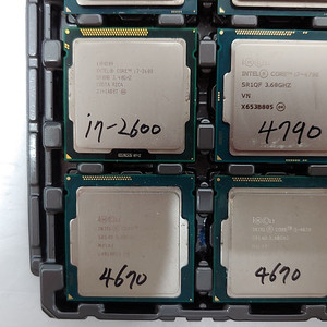 인텔 i7-2600, i5-4670 CPU 판매합니다