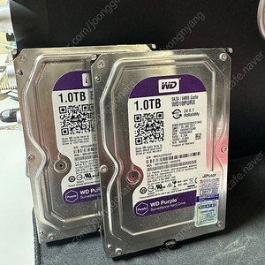 WD Purple HDD 1TB 하드디스크