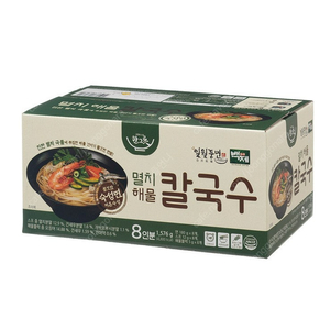 일월풍면 멸치해물칼국수 197g x 8개 x 2박스