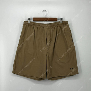 나이키 로고 반바지 4부 (XL size / BROWN)