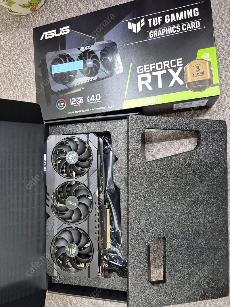 RTX 3080TI ASUS TUF(NONOC) 터프 판매합니다.