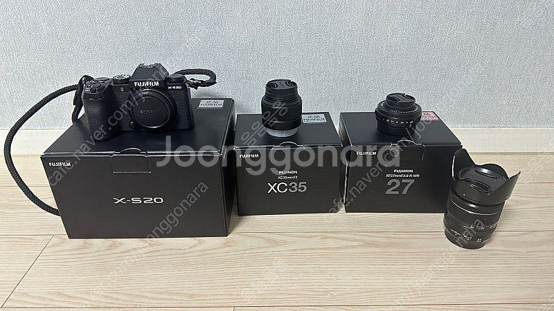 후지필름 x-s20 및 렌즈 판매합니다--0