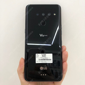 27448 액정/외관깨끗 LG V50 (V500) 블랙 128GB 판매합니다 14만원