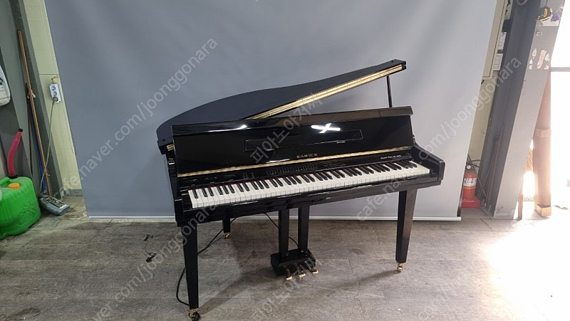 (판매)삼익 그랜드형 디지탈피아노 블랙유광 se900