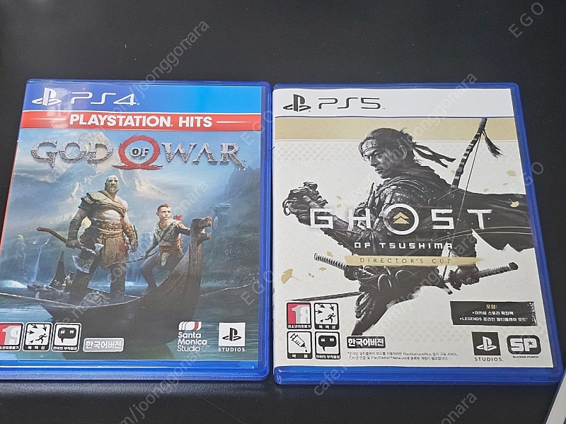 PS5 고스트오브쓰시마 PS4 갓오브워 일괄