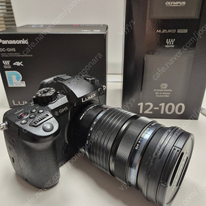 파나소닉 GH5바디+올림푸스 12-100 렌즈 일괄 판매합니다.