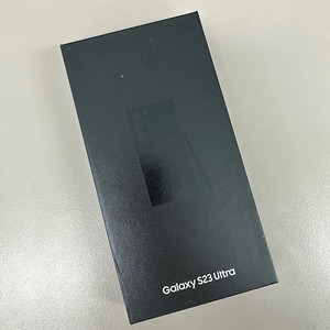 (자급제 새상품)갤럭시S23울트라 256기가 블랙색상 미사용폰 93만원 판매