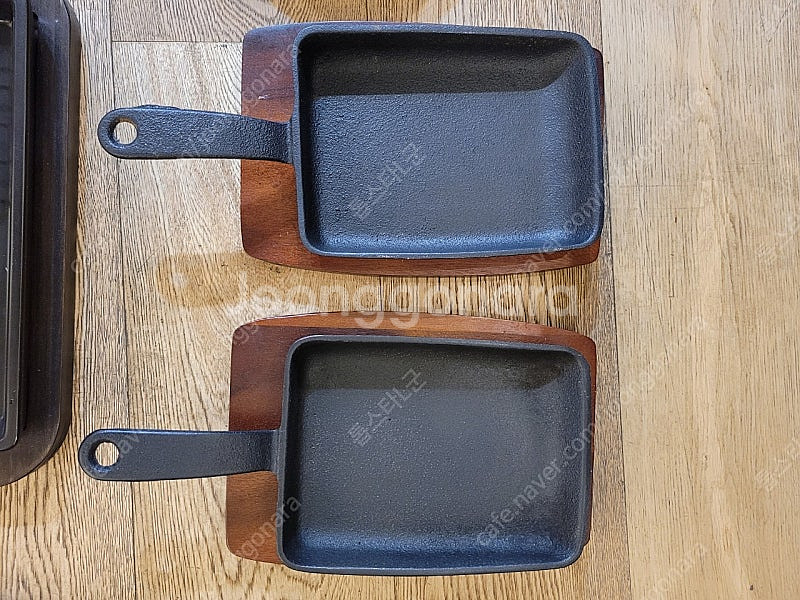 사각철판그릇 콘치즈그릇 철판그릇--2