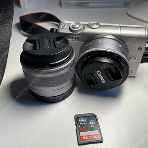 Eos m100 + 렌즈2개 판매합니다