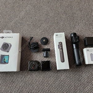 dji action 2 듀얼 스크린 콤보 + 파워 모듈 + 리모트 익스텐션 로드
