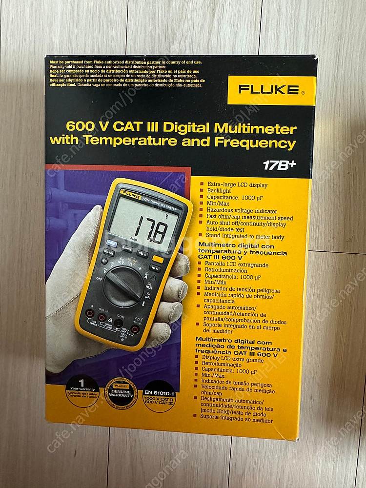 Fluke 멀티미터 17B / 87V--0