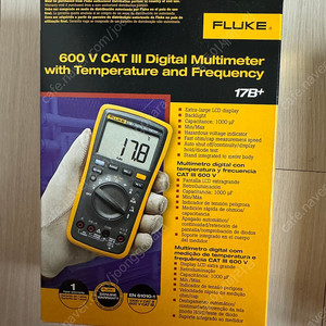 Fluke 멀티미터 17B / 87V