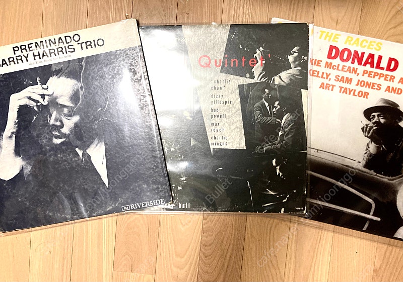 재즈 LP 음반 3장 일괄 판매 (Byrd, Gillespie, Harris)