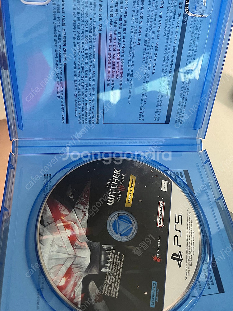 PS5/플스5/위쳐3 와일드 헌트 팝니다--1