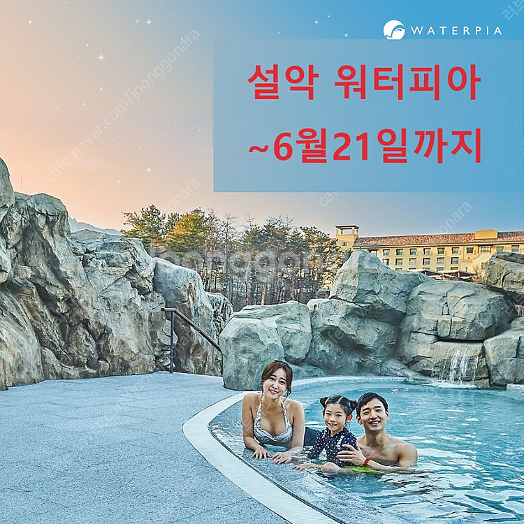 [당일가능]설악 워터피아 워터파크 주간권 문자전송--0
