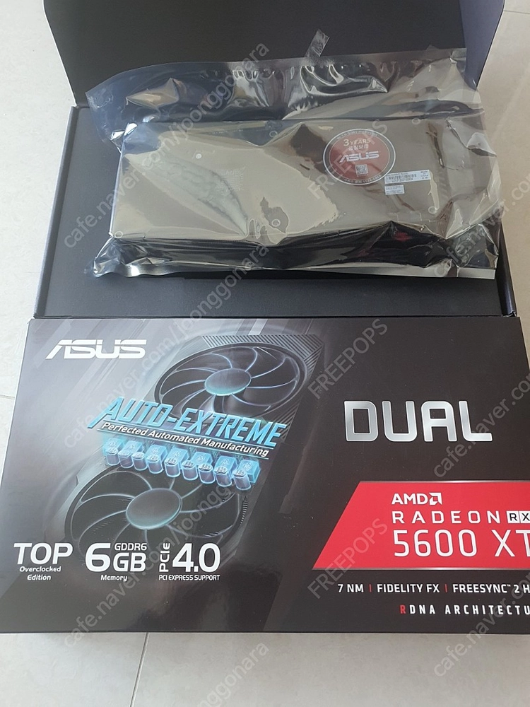amd라데온 5600XT 그래픽카드 판매 이미지