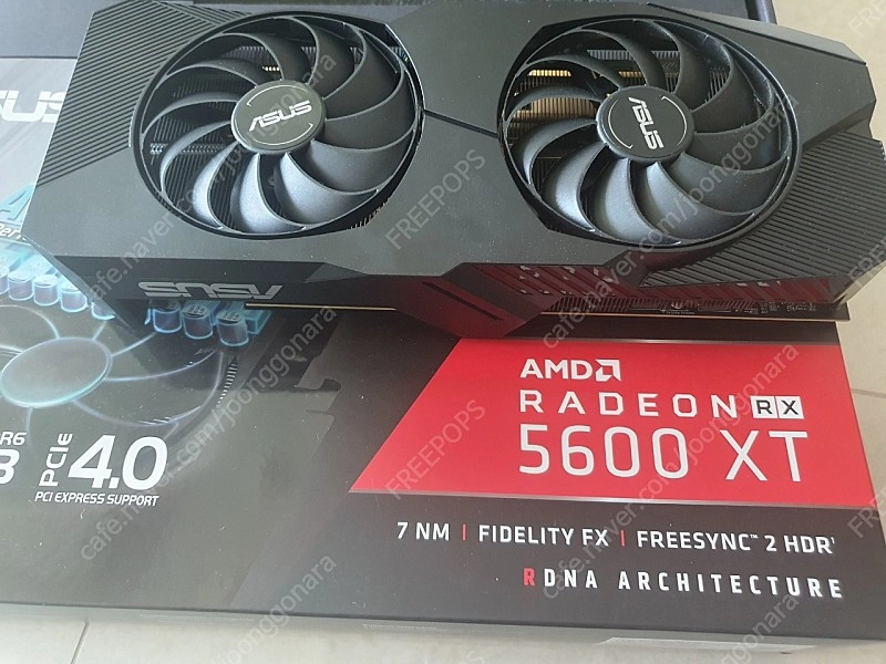 amd라데온 5600XT 그래픽카드 판매 이미지
