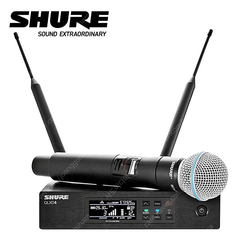 슈어 SHURE SLXD24/BETA58 정품 신품 무선 핸드마이크