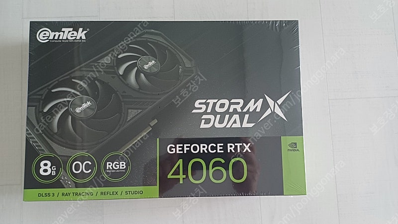 이엠텍 지포스 RTX 4060 STORM X Dual OC D6 8GB