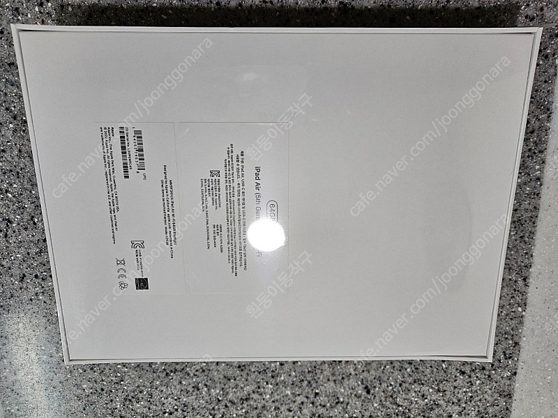 아이패드에어 5세대 64g 새상품(스타라이트) 24년 3월 제조 애플코리아 정품--1