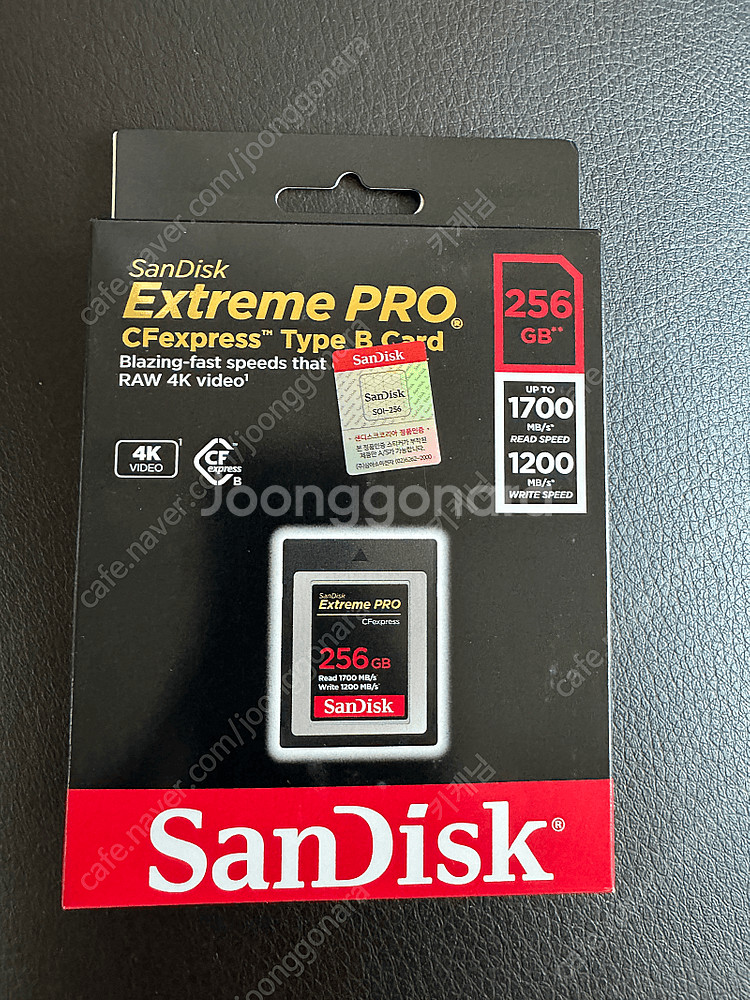 샌디스크 CFexpress B타입 256GB--0