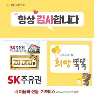 sk주유권 2만원