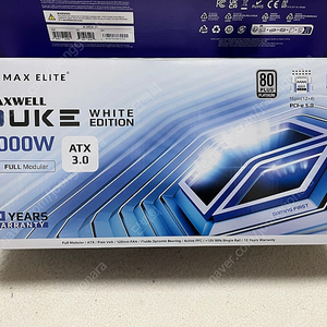 맥스엘리트 MAXWELL DUKE 1000W 80PLUS플래티넘 풀모듈러 ATX3.0 화이트