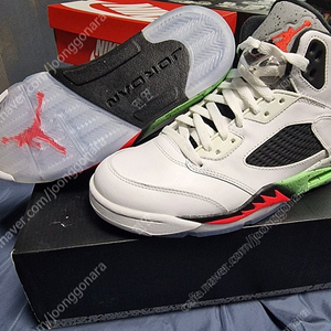 나이키 조던 jordan 5 retro poison green (265) 스페이스잼
