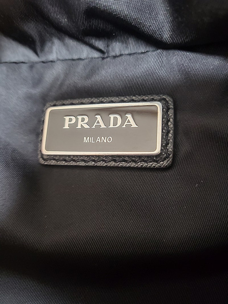 프라다 힙색 벨트백--2